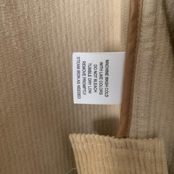 ST. JOHNS BAY | Tan Corduroy Blazer Coat - Picture 8 of 9